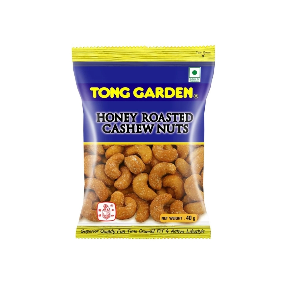 ECO-115.jpg Tong Garden Honey Cashew Nuts 40g - Image 1