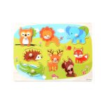 Wooden Animal Learning Puzzle