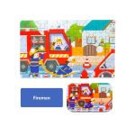 Fire Truck Rescue Kids Puzzle