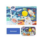 Space Rocket Astronaut Puzzle
