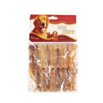 Pressed Rawhide Dog Chew Bone Pack