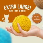 Jumbo Sisal Cat Scratch Ball