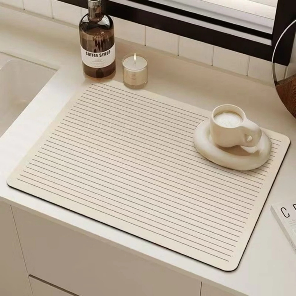ECO-45.jpg Ribbed Silicone Dish Drain Mat - Image 1
