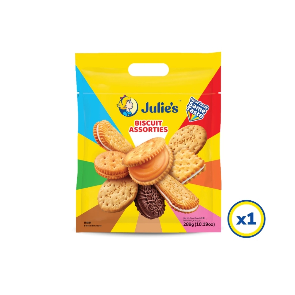 ECO-87.jpg Julie’s Biscuit Assortment Bag 289g - Image 1